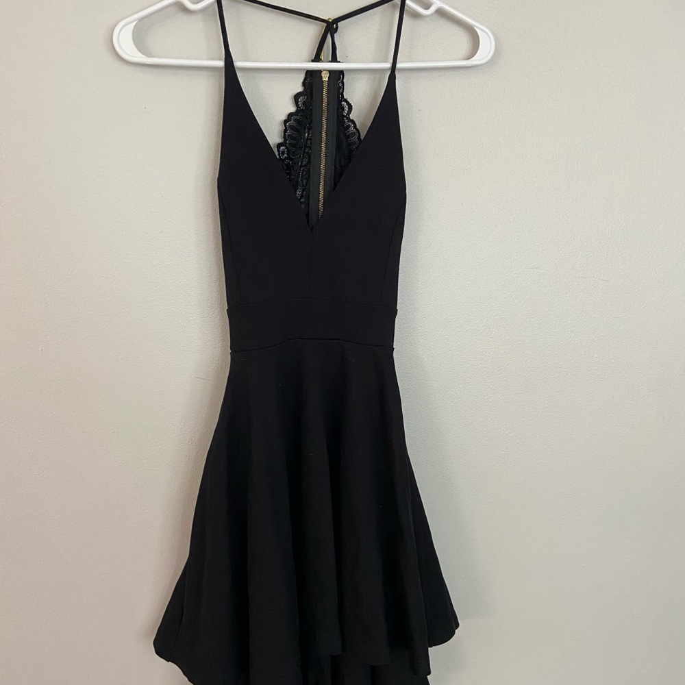 Black formal dress